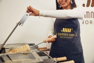 Budapest: laboratorio di torta a camino tradizionale (Kürtőskalács)