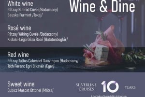 Budapest: Wine & Dine Cruise with Live Folklore Music