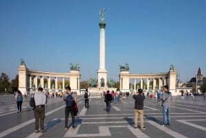 Passeio de carro pelo distrito dos castelos e Peste com cruzeiro guiado pelo rio Danúbio