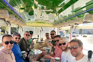 e BEERBUS BUDAPEST seightseeing tour (beerbike alternative)