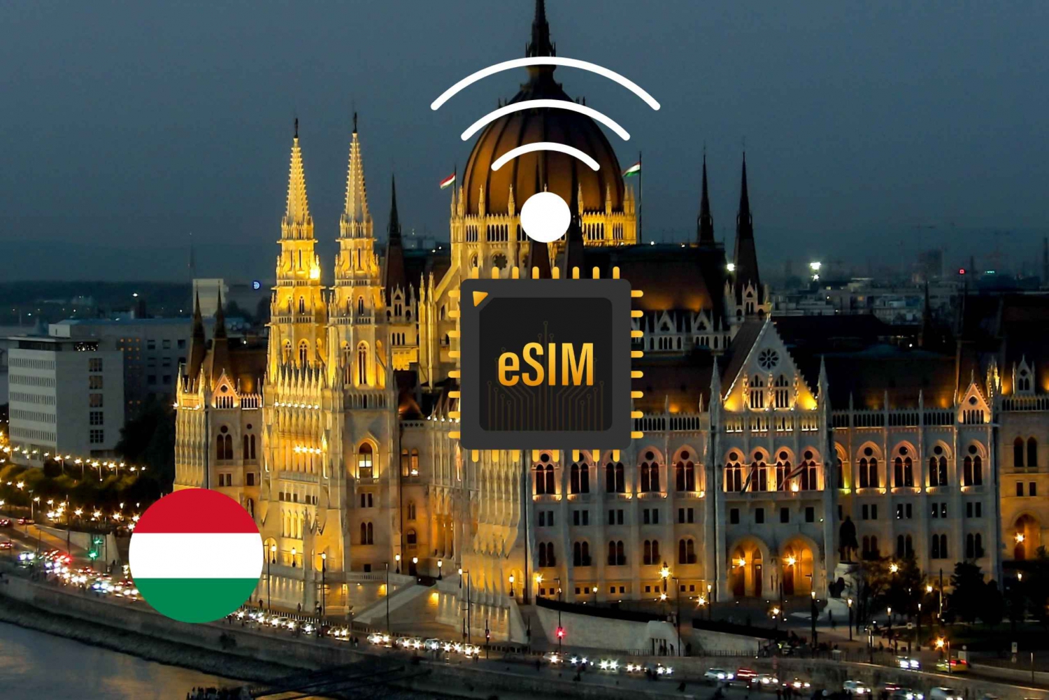 Budapest : eSIM Internet Data Plan for Hungary 4G/5G