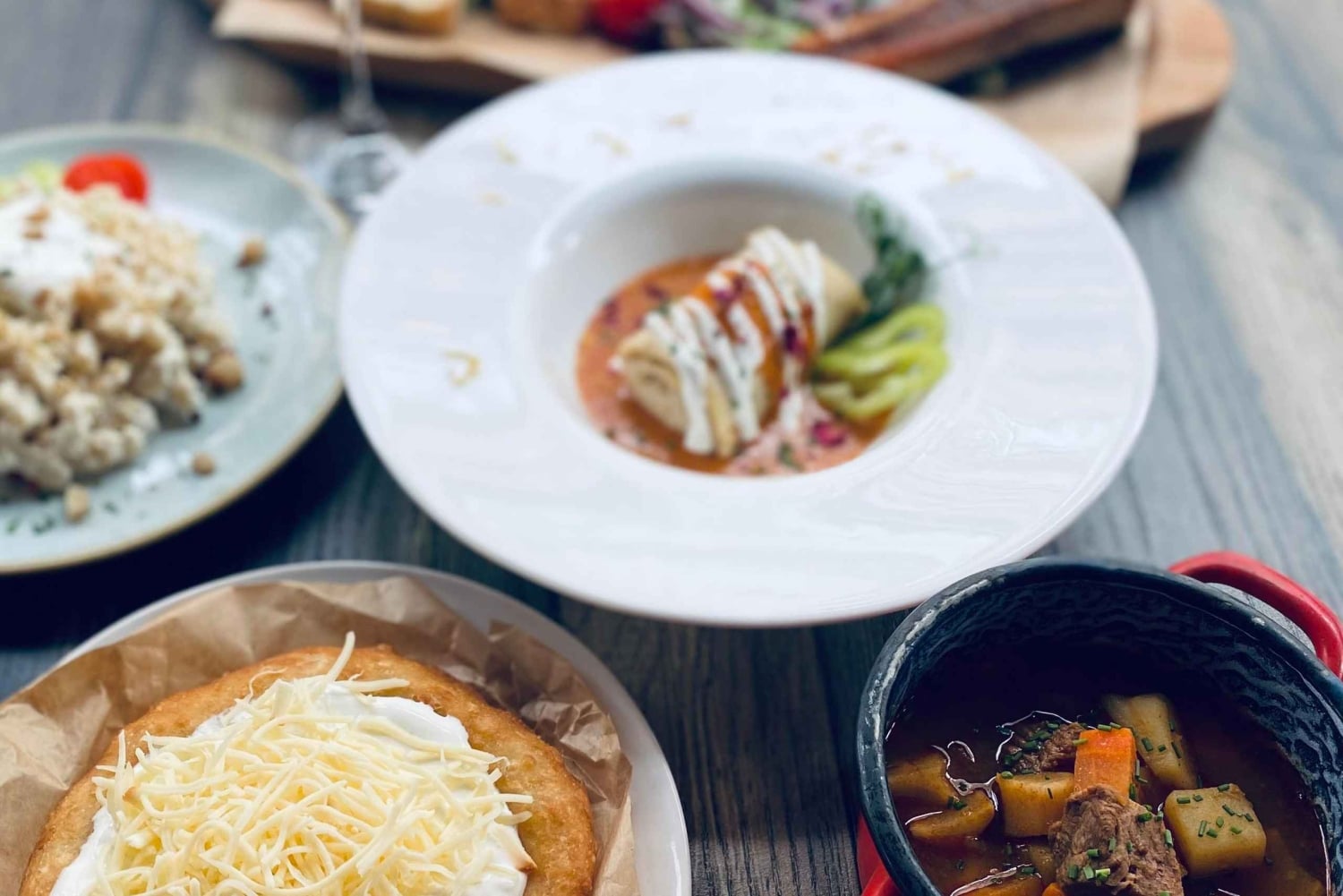 ¡Tour gastronómico en Budapest! Igual que los locales