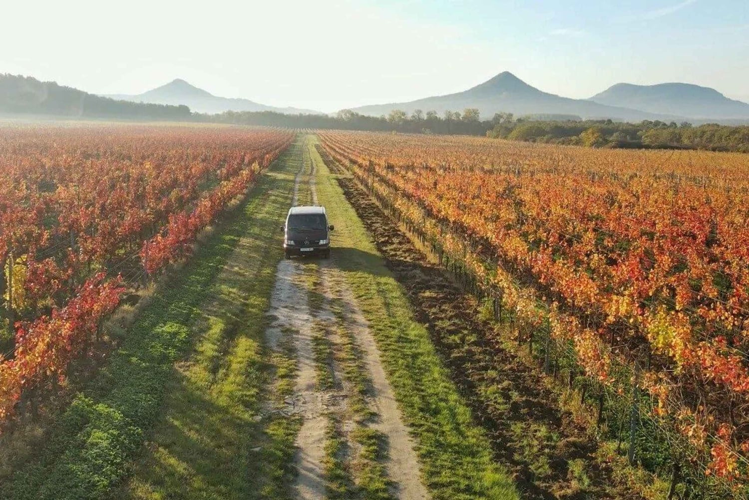 Depuis Budapest : Tour du Balaton en demi-cercle avec traversée en ferry