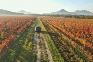 Depuis Budapest : Tour du Balaton en demi-cercle avec traversée en ferry