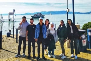 Depuis Budapest : Tour du Balaton en demi-cercle avec traversée en ferry