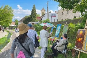 Från Budapest: Szentendre Konst och historia med StreetFood