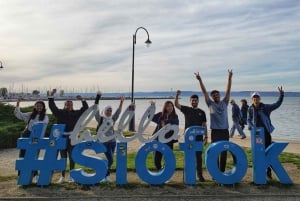 Vanuit Veszprém: Balaton halve cirkel tour met boottocht