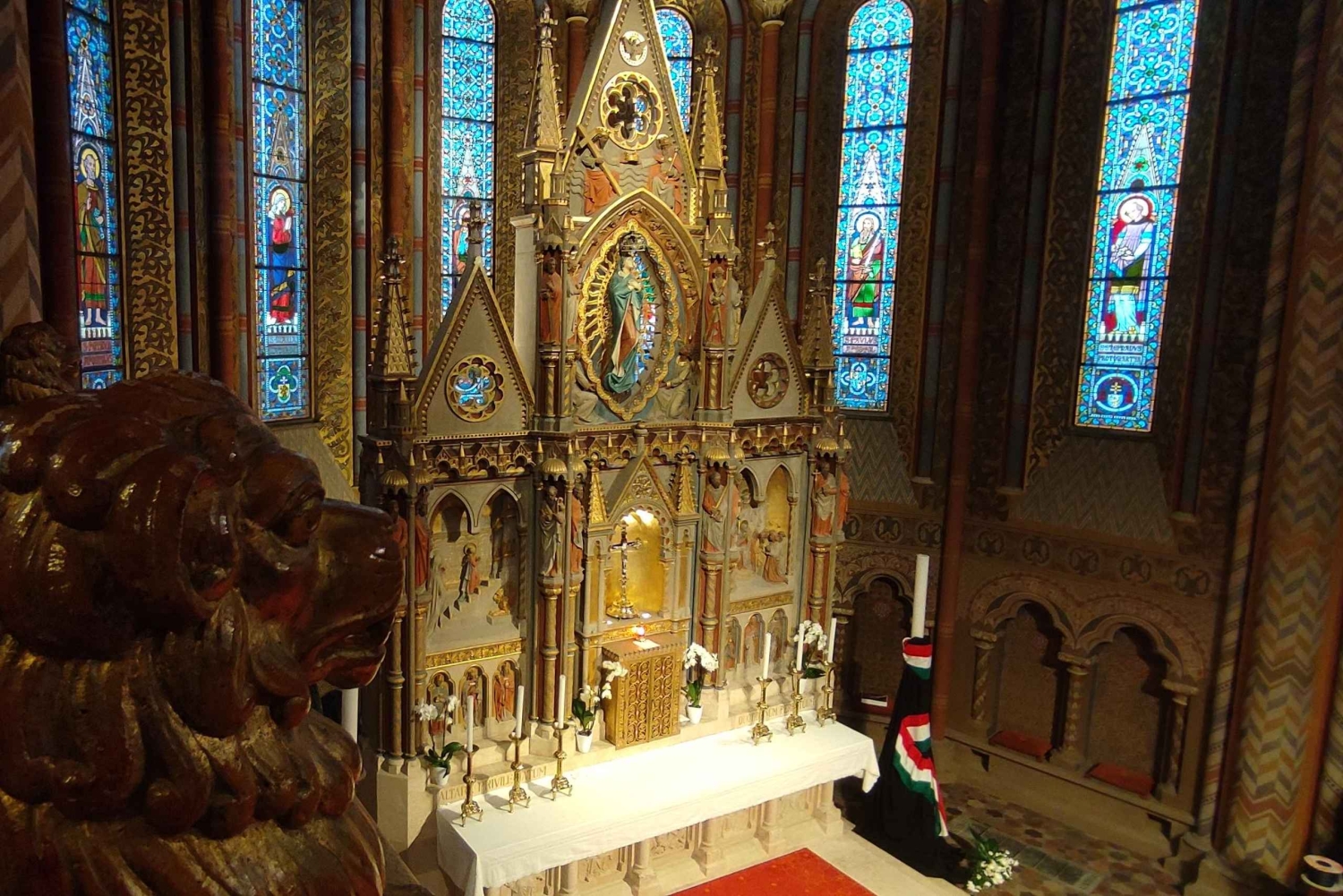 German-language tour of the Matthias Church in Budapest