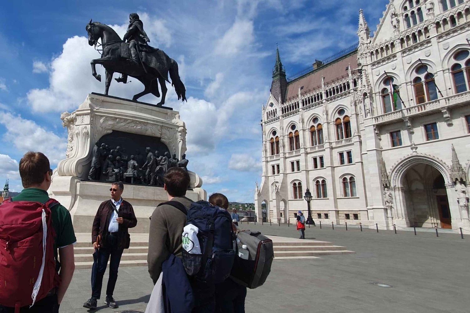 German speaking guided walking tour in Budapest