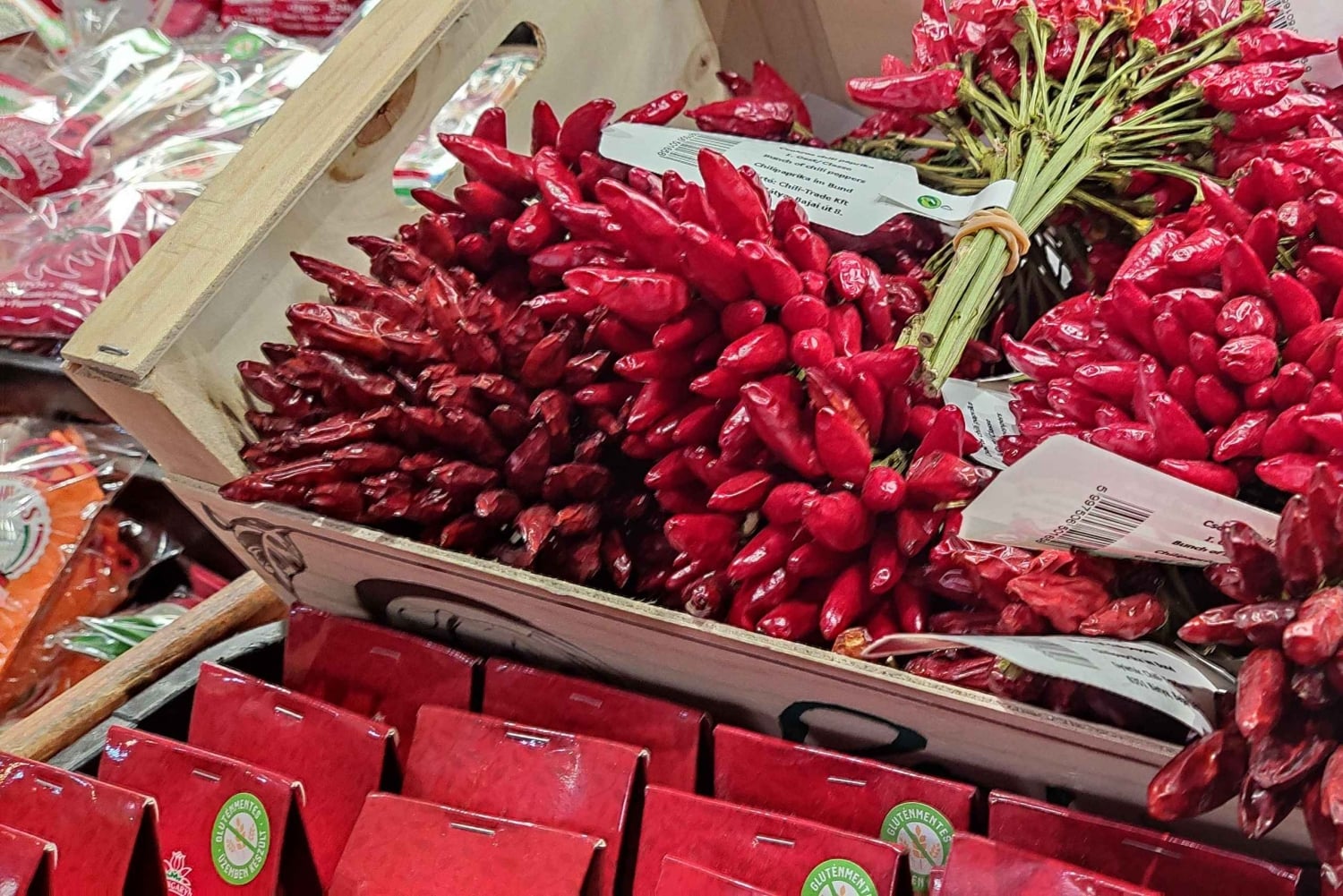 Duitse tour: Centrale Markthal van Boedapest met proeverijen