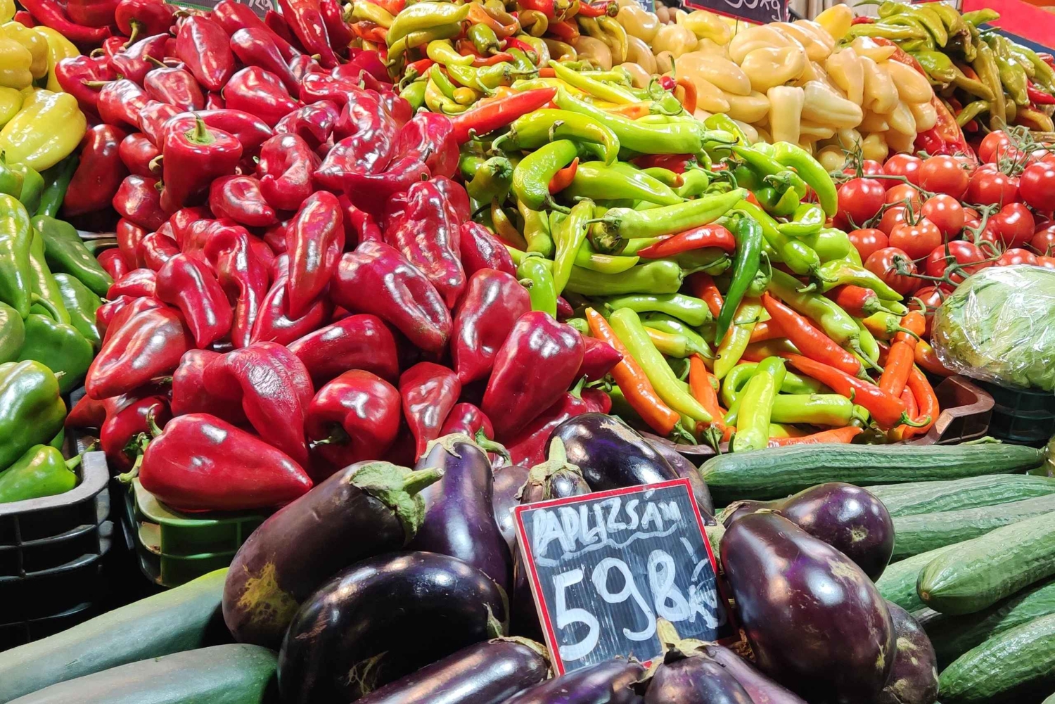 Visita guiada em alemão no Mercado de Budapeste com degustações