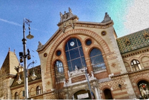 Madtur i den store markedshal med lángos og lokale lækkerier