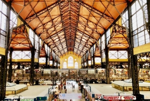 Madtur i den store markedshal med lángos og lokale lækkerier