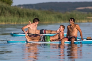 Der Plattensee: Paddle Board Tour durch den Tihany-Nationalpark