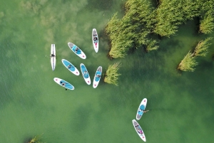 Der Plattensee: Paddle Board Tour durch den Tihany-Nationalpark