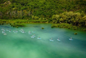 Der Plattensee: Paddle Board Tour durch den Tihany-Nationalpark