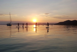 Balaton-järvi: Auringonlaskun SUP-kierros Tihanyn kansallispuistossa
