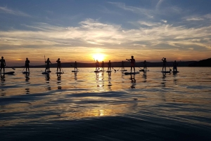 Balaton-järvi: Auringonlaskun SUP-kierros Tihanyn kansallispuistossa