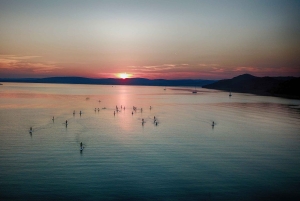 Balaton-järvi: Auringonlaskun SUP-kierros Tihanyn kansallispuistossa
