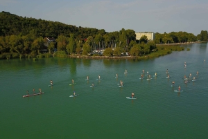 Balaton-järvi: Auringonlaskun SUP-kierros Tihanyn kansallispuistossa