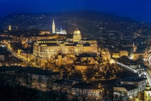 Light up Budapest: Private 2-hour night tour by luxury car