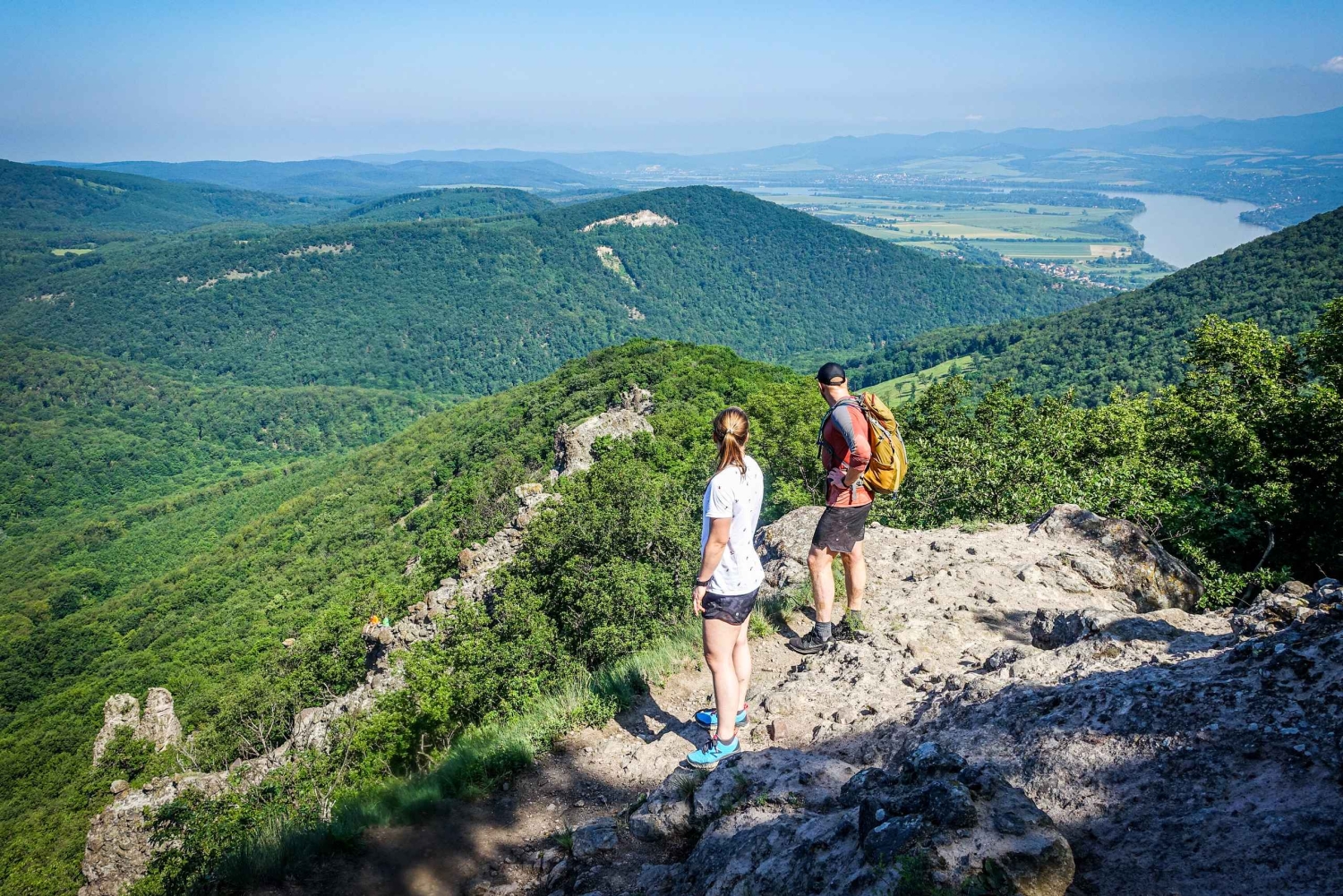 Een dag wandeltocht - De essentie van de Donauknie