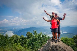 Een dag wandeltocht - De essentie van de Donauknie
