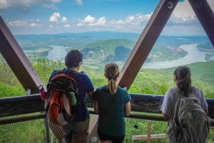 Een dag wandeltocht - De essentie van de Donauknie