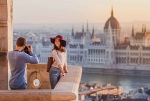 Budapest: Orientation Tour & Private Transfer from Airport