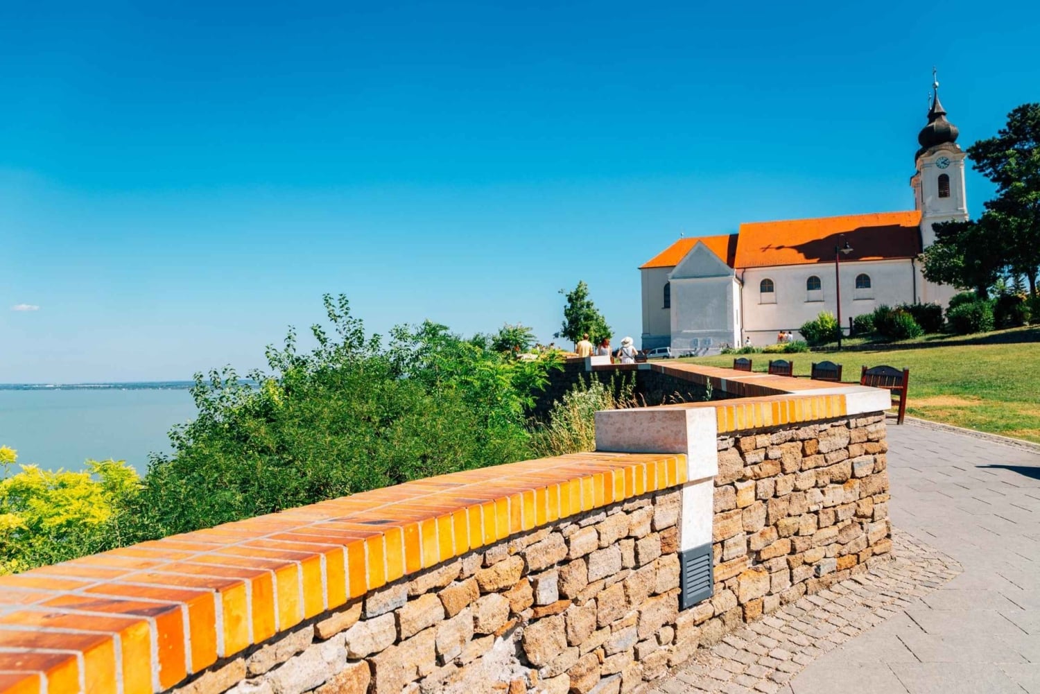 Privat dagstur fra Budapest til Tihany-halvøen og klosteret