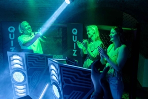 QuizBoxing: interactieve quizspelervaring in de stijl van een tv-show