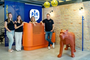 QuizBoxing: interactieve quizspelervaring in de stijl van een tv-show