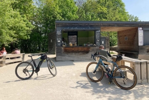 Tour semi-privado de bicicleta elétrica off-road nas colinas de Buda