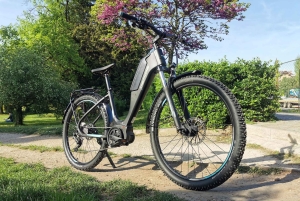 Tour semi-privado de bicicleta elétrica off-road nas colinas de Buda