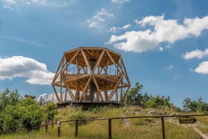 Tour semi-privado de bicicleta elétrica off-road nas colinas de Buda
