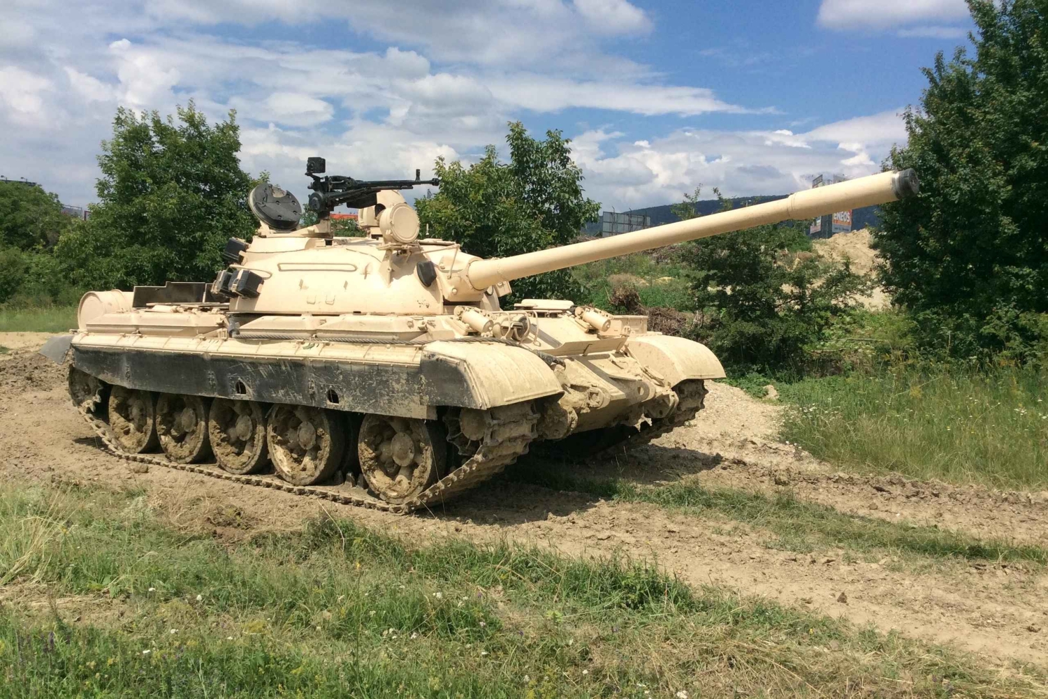 T-55 Tank Driving Heavy Metal Experience