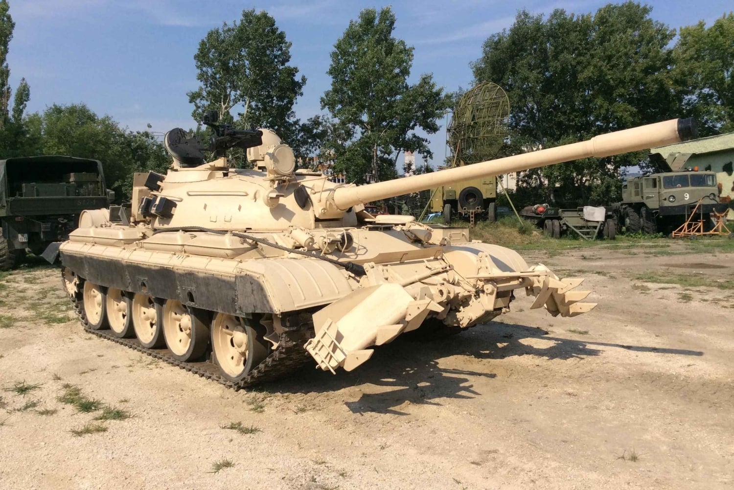 T-55 Tank Driving Heavy Metal Experience