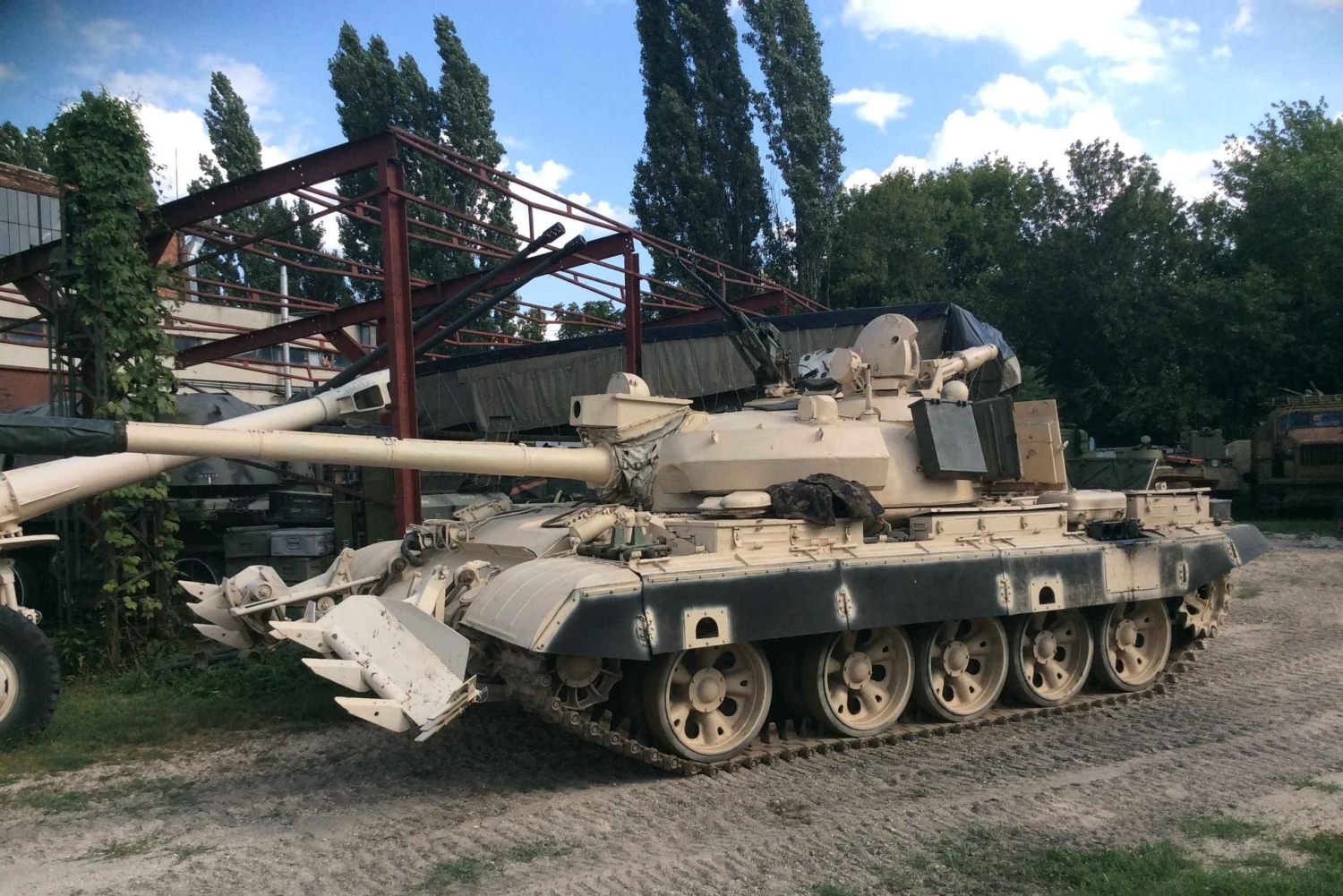 T-55 Tank Driving Heavy Metal Experience