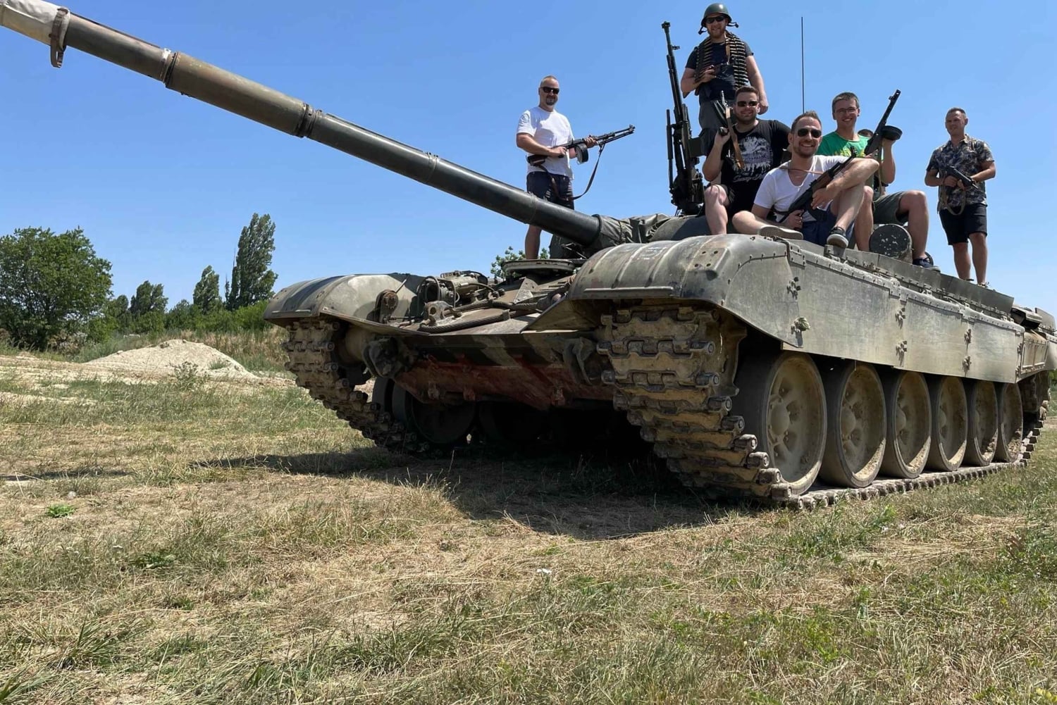 T-72 Tank Driving Heavy Metal Experience