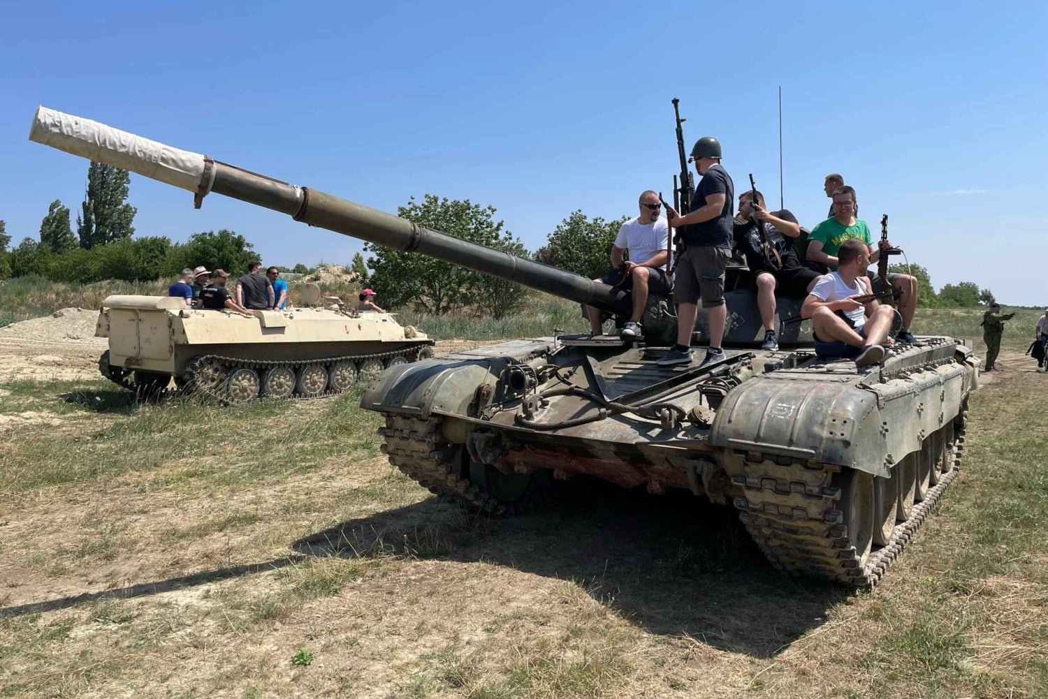 T-72 Tank Driving Heavy Metal Experience