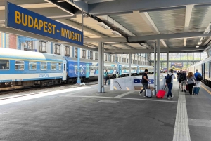 Train ride Prague - Budapest with hotel pickup and drop-off