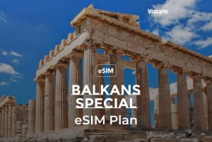 Balkans Region Travel eSIM | High Speed Mobile data plan