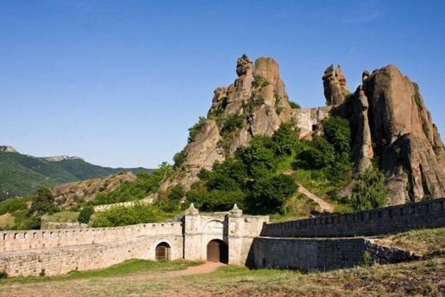 Belogradchik Rocks and Fortress from Sofia