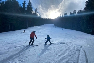 Боровец: 2 часа обучения катанию на лыжах