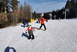Боровец: 2 часа обучения катанию на лыжах