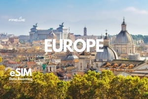 Bulgária (Europa) Data eSIM: 0,5 GB a 2 GB/dia - 30 dias