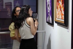Bulgarische Weinverkostung und Kunstgalerie in Varna