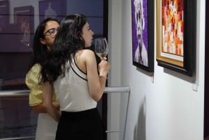 Dégustation de vins bulgares et visite d'une galerie d'art à Varna