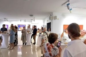 Dégustation de vins bulgares et visite d'une galerie d'art à Varna