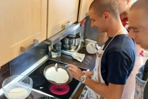 Kokkauskurssi Sofiassa: Hapanleivän pannukakkuja, viiniä ja kulttuuria